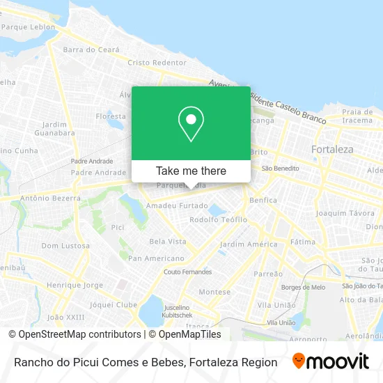 Rancho do Picui Comes e Bebes map