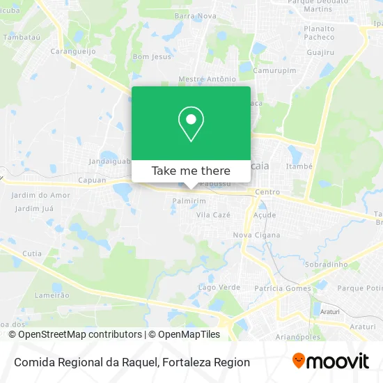 Comida Regional da Raquel map