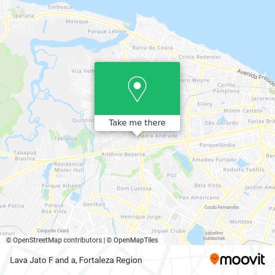 Lava Jato F and a map