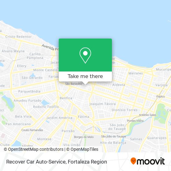 Mapa Recover Car Auto-Service