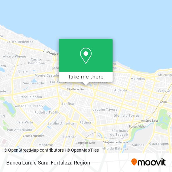 Banca Lara e Sara map