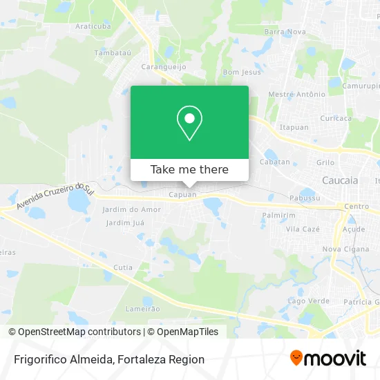 Frigorifico Almeida map