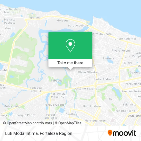 Luti Moda Intima map
