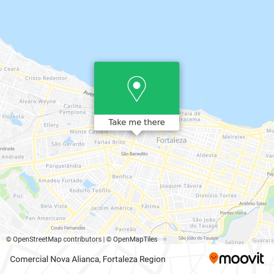 Comercial Nova Alianca map
