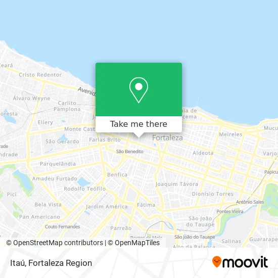 Itaú map