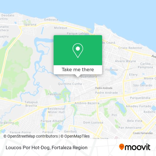 Mapa Loucos Por Hot-Dog