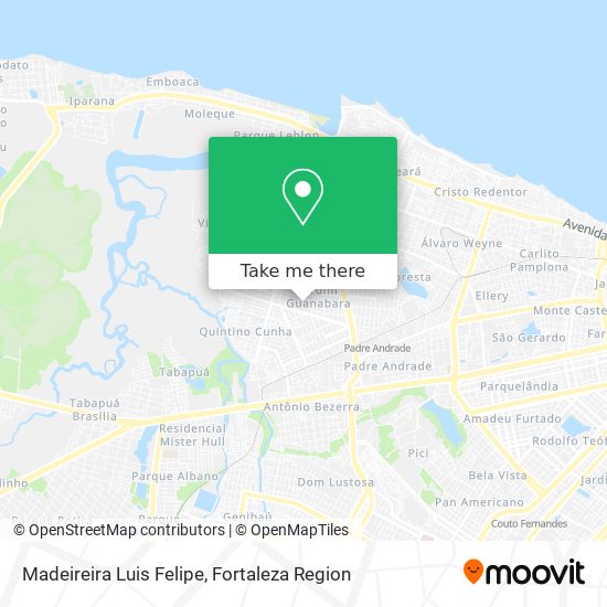 Mapa Madeireira Luis Felipe