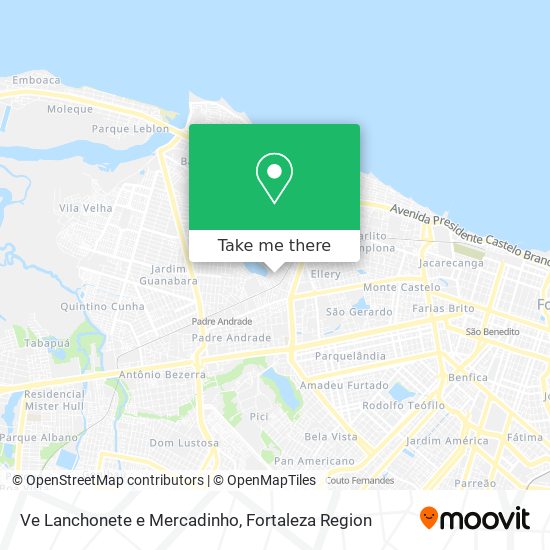 Ve Lanchonete e Mercadinho map