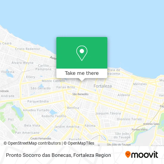 Pronto Socorro das Bonecas map