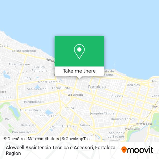 Alowcell Assistencia Tecnica e Acessori map