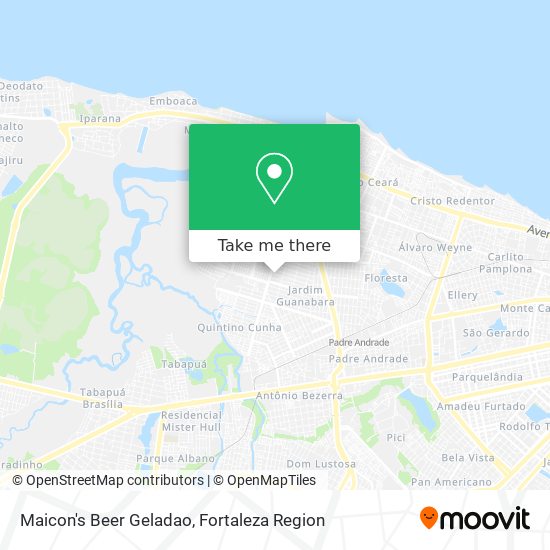 Maicon's Beer Geladao map