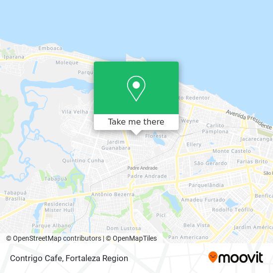 Contrigo Cafe map