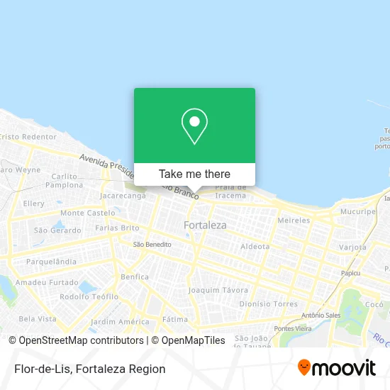 Flor-de-Lis map