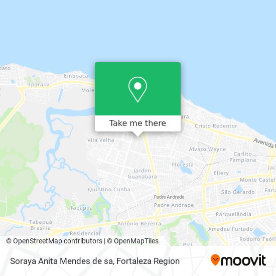 Soraya Anita Mendes de sa map