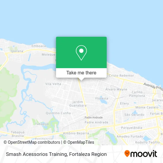 Smash Acessorios Training map