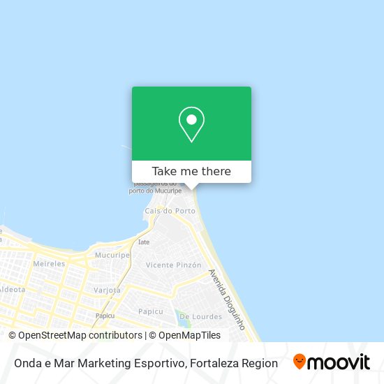 Onda e Mar Marketing Esportivo map