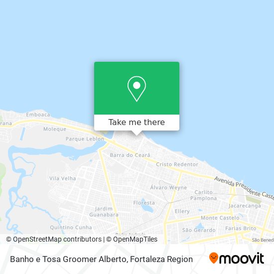 Banho e Tosa Groomer Alberto map