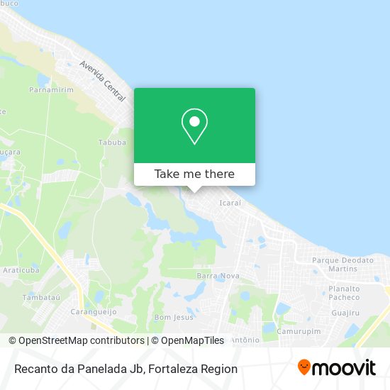Recanto da Panelada Jb map
