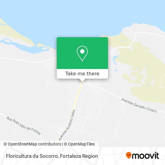 Floricultura da Socorro map