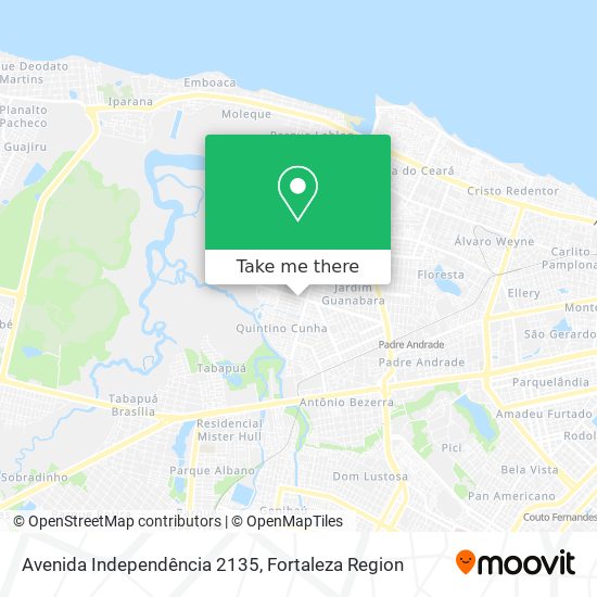 Avenida Independência 2135 map