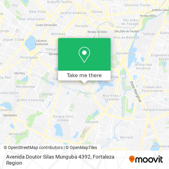 Mapa Avenida Doutor Silas Munguba 4392