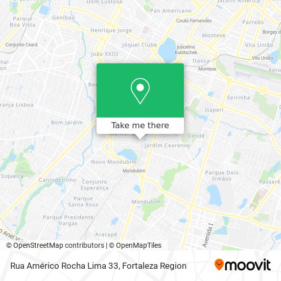Rua Américo Rocha Lima 33 map