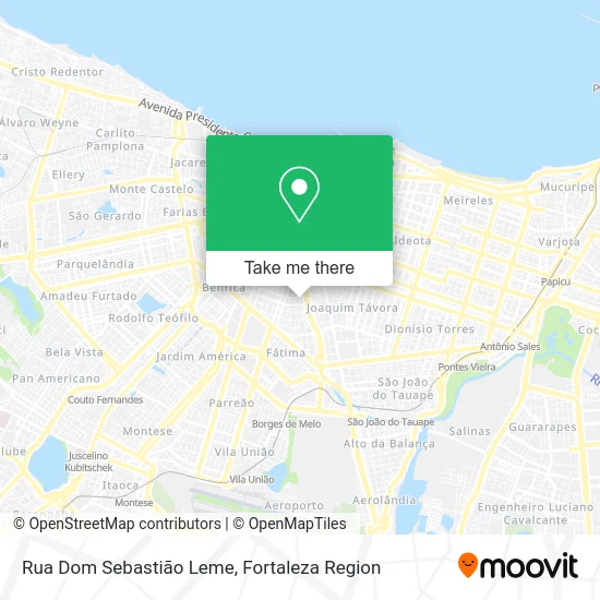 Rua Dom Sebastião Leme map