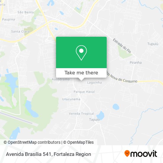 Avenida Brasília 541 map