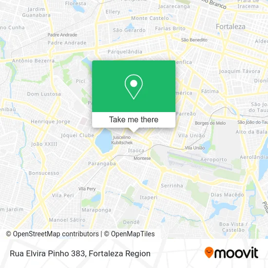 Rua Elvira Pinho 383 map