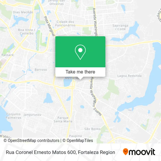 Rua Coronel Ernesto Matos 600 map