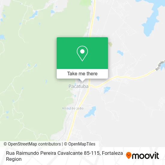 Rua Raimundo Pereira Cavalcante 85-115 map