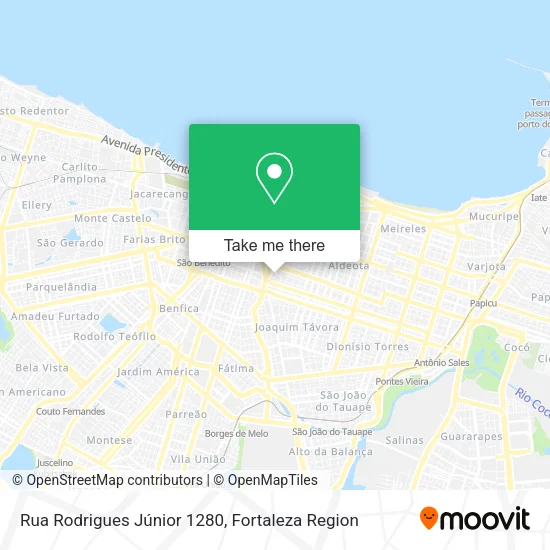 Rua Rodrigues Júnior 1280 map