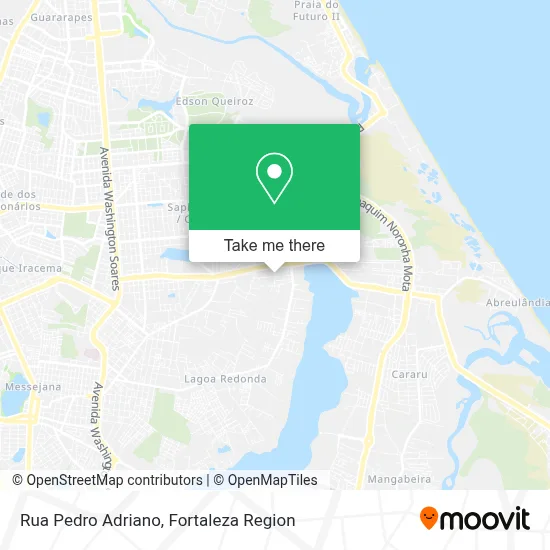 Rua Pedro Adriano map