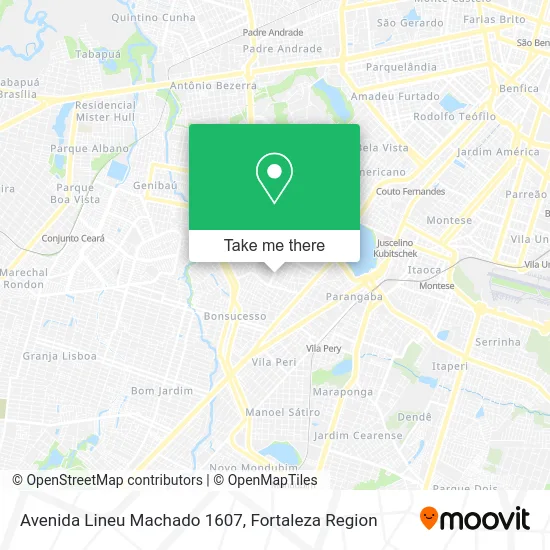 Avenida Lineu Machado 1607 map