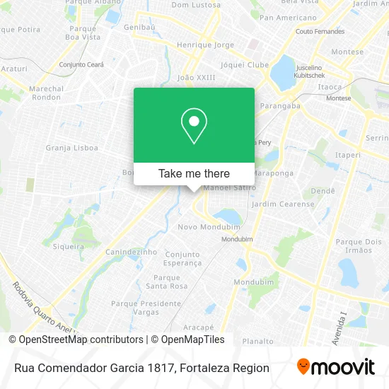 Rua Comendador Garcia 1817 map