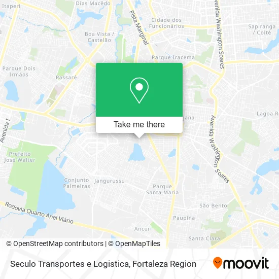 Seculo Transportes e Logistica map