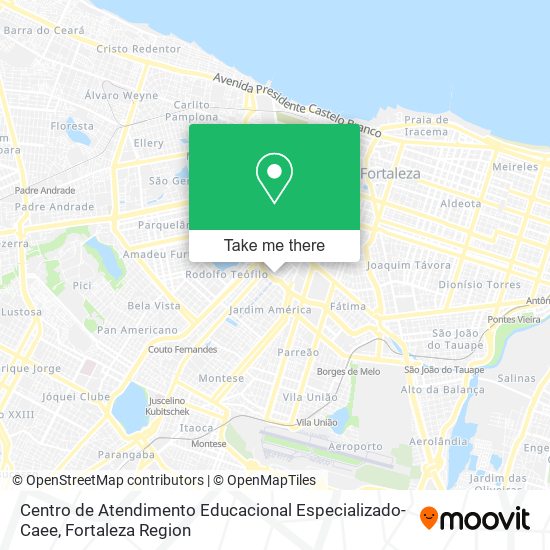 Centro de Atendimento Educacional Especializado-Caee map