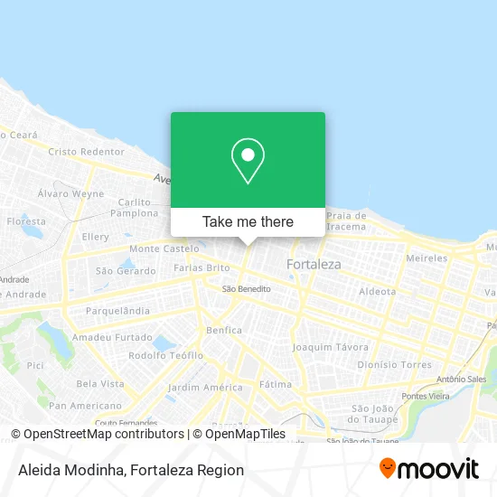 Aleida Modinha map