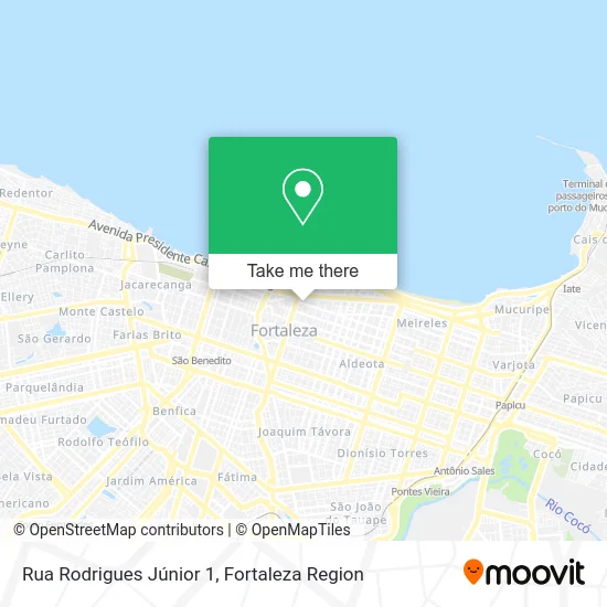 Rua Rodrigues Júnior 1 map