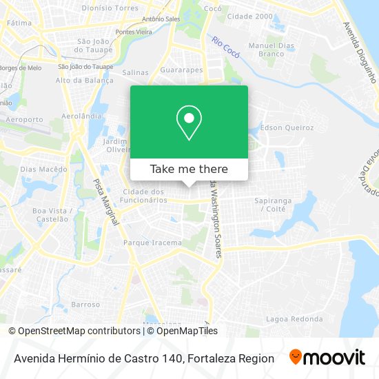 Avenida Hermínio de Castro 140 map