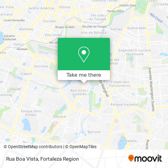 Rua Boa Vista map