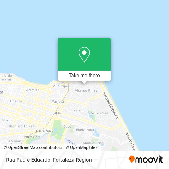 Rua Padre Eduardo map