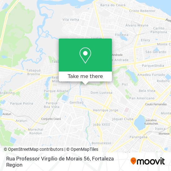 Rua Professor Virgílio de Morais 56 map