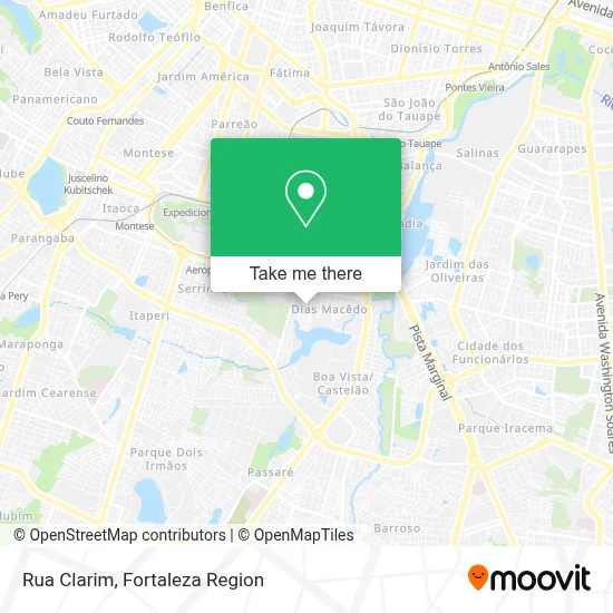 Rua Clarim map