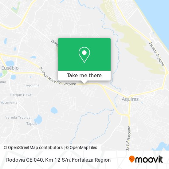 Rodovia CE 040, Km 12 S/n map