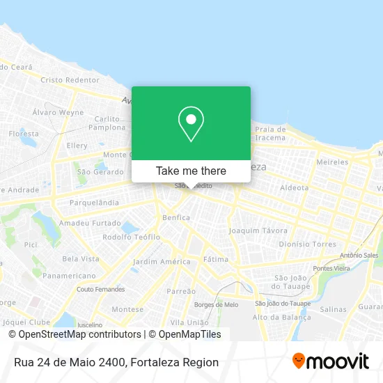 Rua 24 de Maio 2400 map
