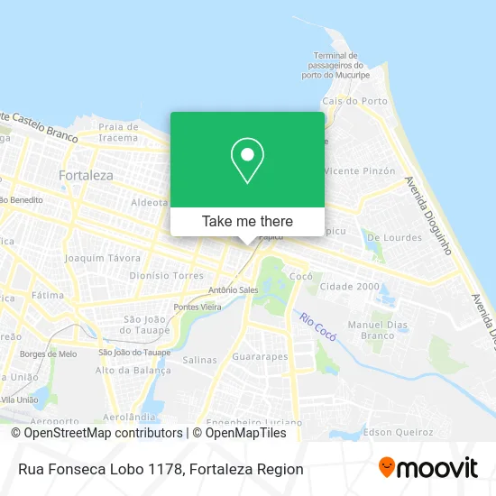 Rua Fonseca Lobo 1178 map