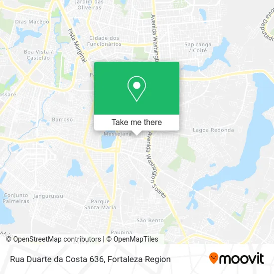 Rua Duarte da Costa 636 map