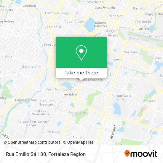 Rua Emílio Sá 100 map