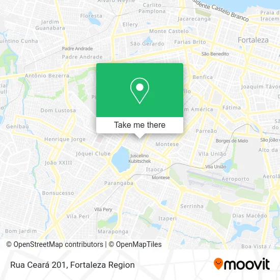 Rua Ceará 201 map